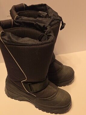 Black Baffin Snotrek Soft-Shell Waterproof Boots Men’s Size 11 Snow Winter Boots
